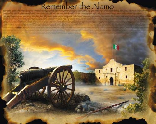 Puzzle Pièces XXL - Jim Todd - Remember the Alamo SunsOut