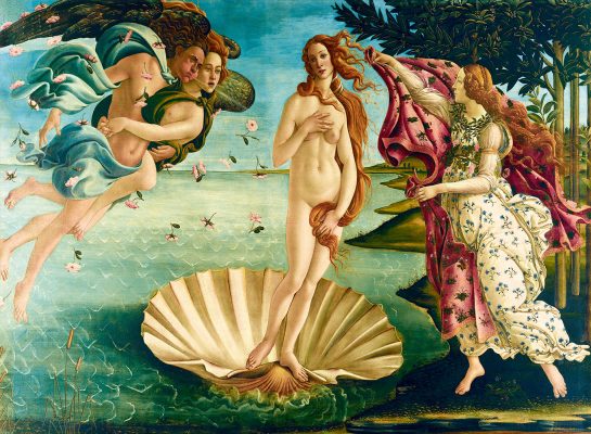 Puzzle Botticelli - The birth of Venus