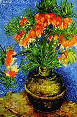 Puzzle Van Gogh: Fritillaires dans un Vase en Cuivre Gold Puzzle