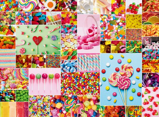 Puzzle Sweet Candy Grafika