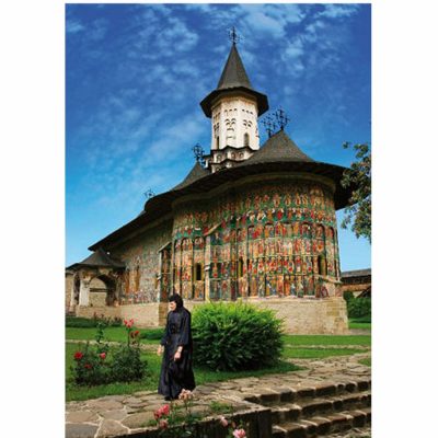 Puzzle Roumanie : Monastère Sucevita DToys