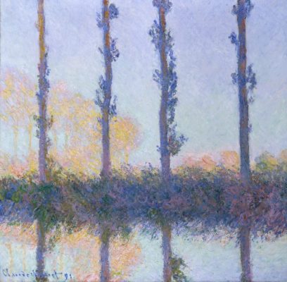 Puzzle Claude Monet: Les Quatre Arbres