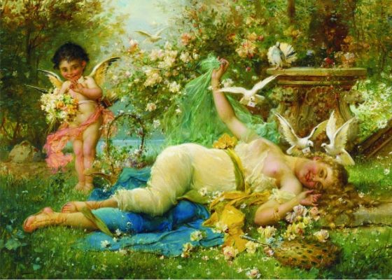 Puzzle Joseph Bernard: Venus et Cupidon Gold Puzzle