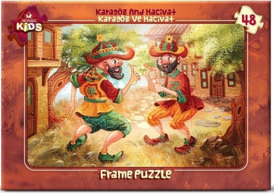 Puzzle Cadre - Karagöz et Hacivat Art Puzzle
