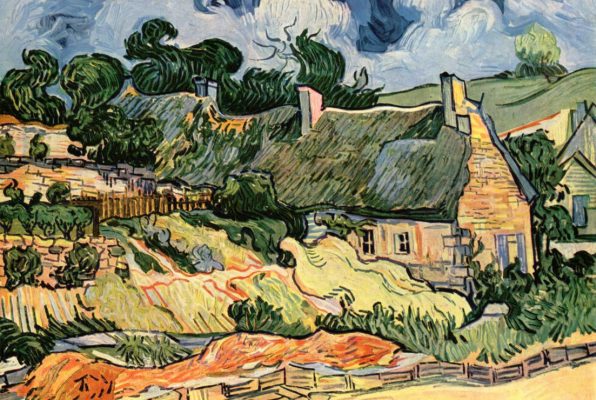 Puzzle Vincent Van Gogh : Les chaumes de Cordeville