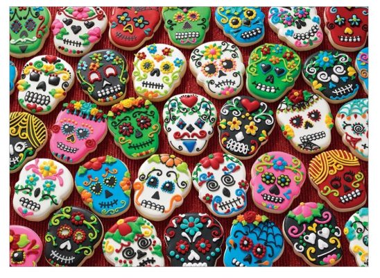 Puzzle Sugar Skull Cookies Cobble Hill / Outset Media