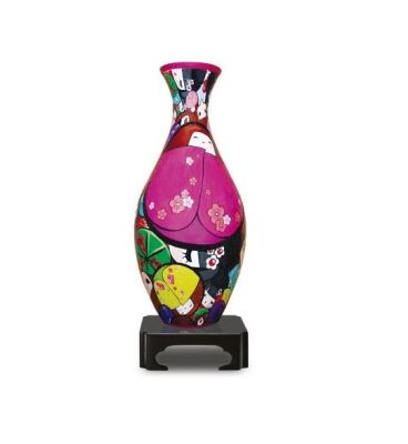 Puzzle 3D Vase - Poupées Japonaises Pintoo