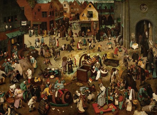 Puzzle Brueghel Pieter - Le Combat de Carnaval et Carême