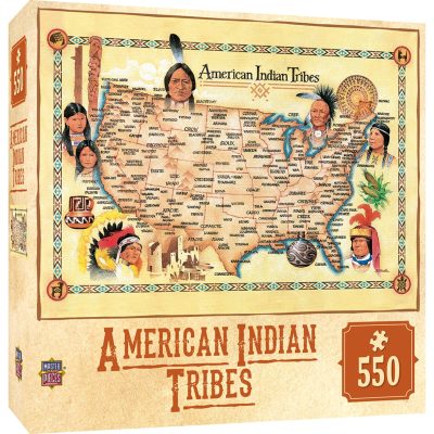 Puzzle Tribal Spirit - American Indian Tribes Master Pieces