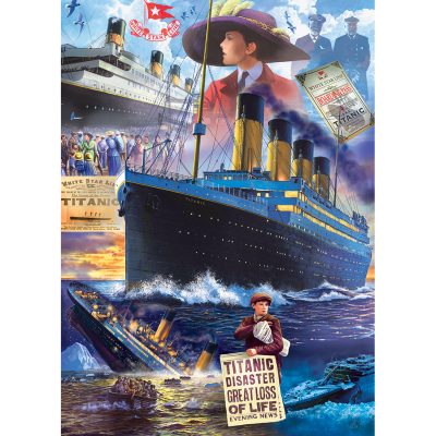Puzzle Titanic Collage Master Pieces