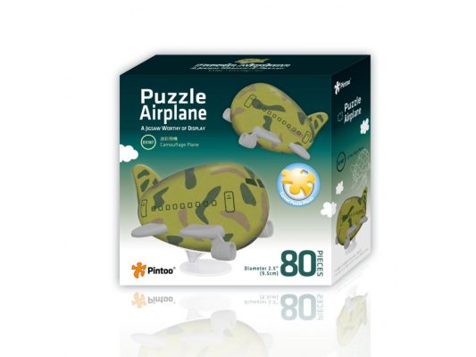 Puzzle 3D Avion - Camouflage Pintoo