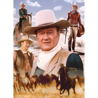 Puzzle John Wayne - America's Cowboy Master Pieces