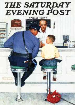 Puzzle Norman Rockwell: Runaway Master Pieces