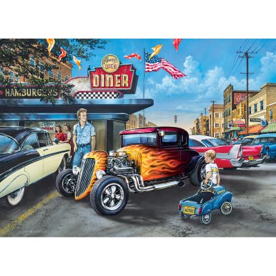 Puzzle Hot Rods and Milkshakes Master Pieces