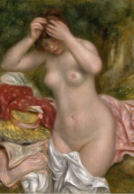 Puzzle Auguste Renoir : Baigneuse Arrangeant Ses Cheveux