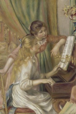 Puzzle Auguste Renoir : Jeunes filles au piano