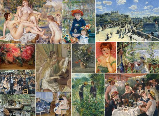 Puzzle Auguste Renoir - Collage Bluebird Puzzle