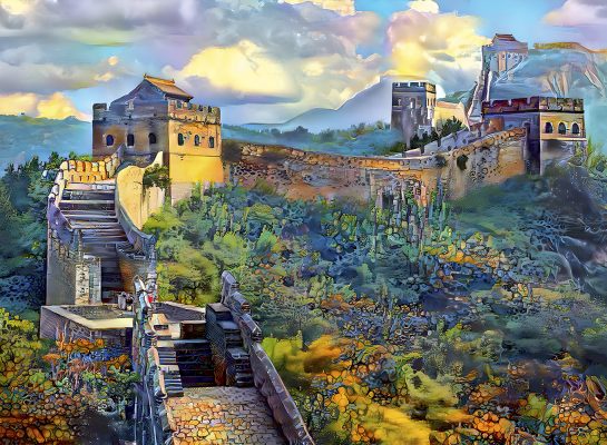 Puzzle Grande Muraille de Chine Grafika