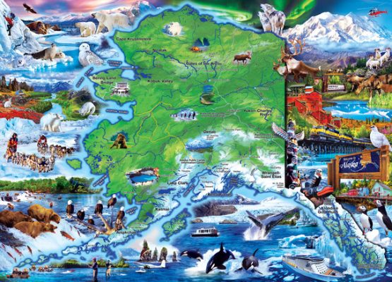 Puzzle Parcs Nationaux - Alaska Master Pieces