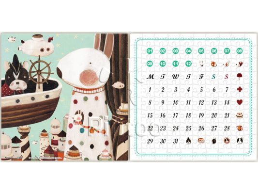 Puzzle Calendrier Showpiece - Lighthouse Pintoo