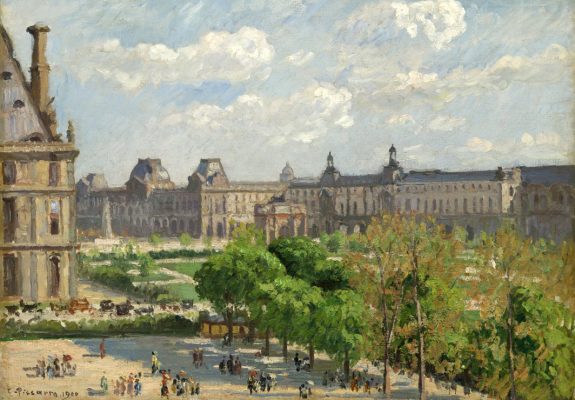 Puzzle Camille Pissarro : Place du Carrousel