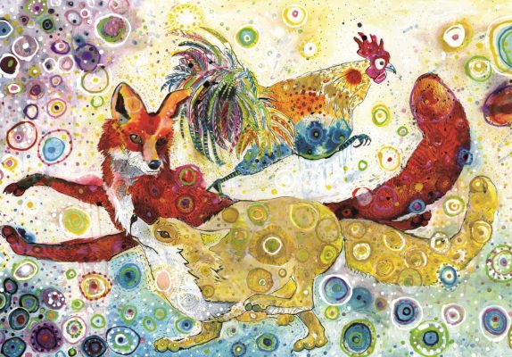 Puzzle Sally Rich - Leaping Fox's Grafika Kids