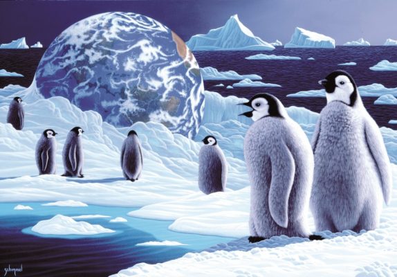 Puzzle Schim Schimmel - Antarctica's Children Grafika Kids