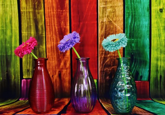 Puzzle Vases Fleuris et Colorés Grafika Kids