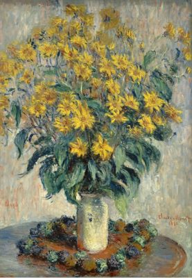 Puzzle Claude Monet - Jérusalem Fleurs d'artichaut