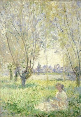 Puzzle Claude Monet - Femme assise sous les Saules