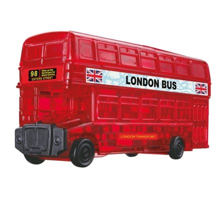 Puzzle 3D en Plexiglas - London Bus HCM Kinzel