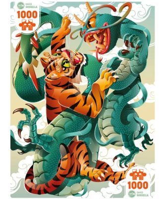Puzzle UNIVERSE - The Tiger & The Dragon Iello Puzzle