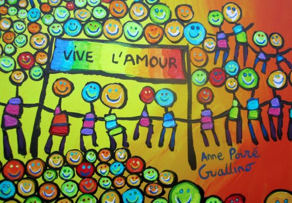 Puzzle Anne Poiré & Patrick Guallino - Vive l'Amour Grafika Kids