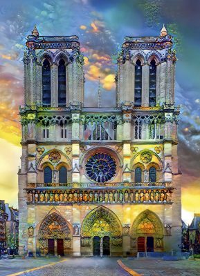Puzzle Cathédrale Notre-Dame de Paris Bluebird Puzzle