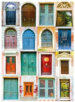 Puzzle Collage - Portes Vénitiennes Nova Puzzle