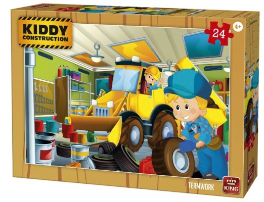 Puzzle Kiddy Construction - Teamwork King International