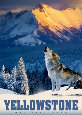 Puzzle Yellowstone Wolf Alipson Puzzle