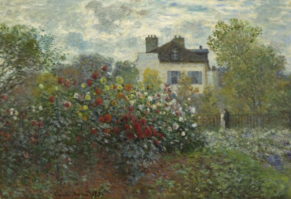 Puzzle Pièces XXL - Claude Monet - Jardin de l'Artiste à Argenteuil