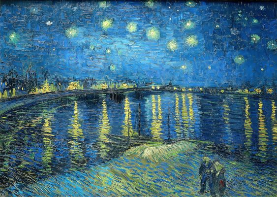 Puzzle Vincent Van Gogh : Nuit étoilée sur le Rhône Enjoy Puzzle