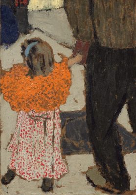 Puzzle Edouard Vuillard : Enfant portant un foulard rouge