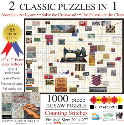 Irv Brechner - Puzzle Combo: Counting Stitches SunsOut