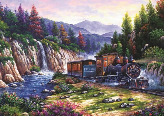 Puzzle Voyage en Train Art Puzzle