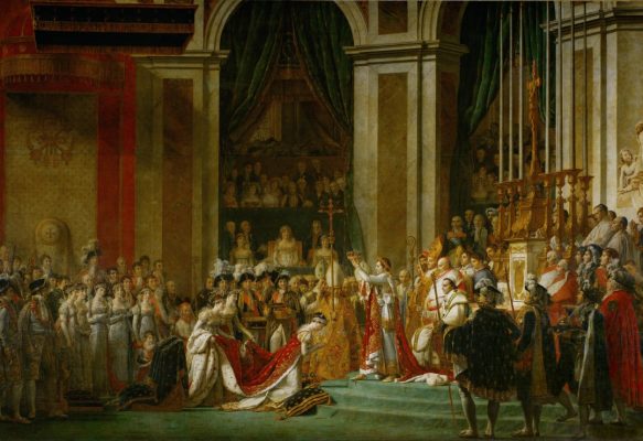 Puzzle Pièces XXL - Jacques-Louis David: Le Sacre de l'Empereur Napoléon 1er