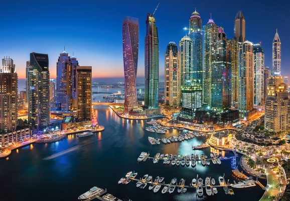 Puzzle Skyscrapers of Dubaï Castorland