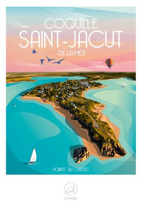 Puzzle Coquille SAINT-JACUT-DE-LA-MER - Pointe du Chevet La Loutre