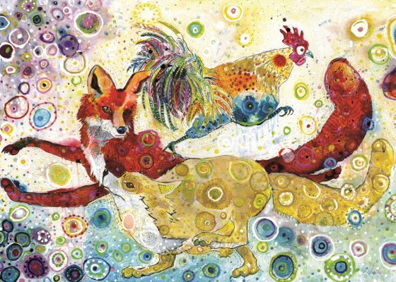 Puzzle Sally Rich - Leaping Fox's Grafika