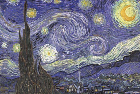 Puzzle Vincent Van Gogh : La Nuit étoilée sur le Rhône