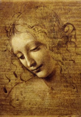 Puzzle Léonard de Vinci : Visage de Giovane Fanciulla