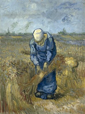 Puzzle Vincent Van Gogh: Femme Paysan d'après Millet Grafika