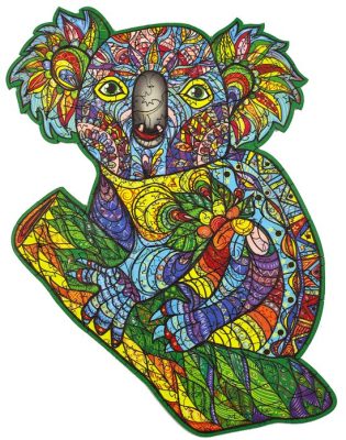 Puzzle en Bois - L'Adorable Koala Harmandi Puzzle Creatif